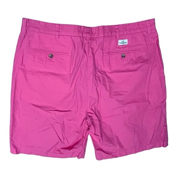 Vineyard Vines Shorts Golf Pink Men’s Flat Front - Picture 4 of 10